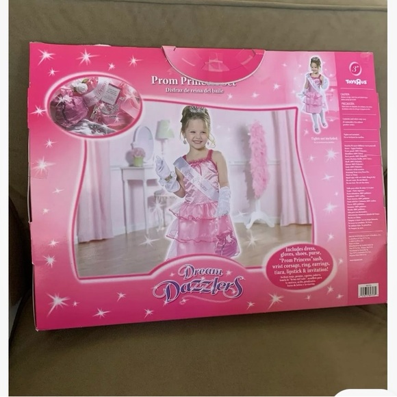 Dream Dazzlers Toddler Girls Toy Age 3+ Prom Princess Pink Play Set Large - Picture 4 of 4